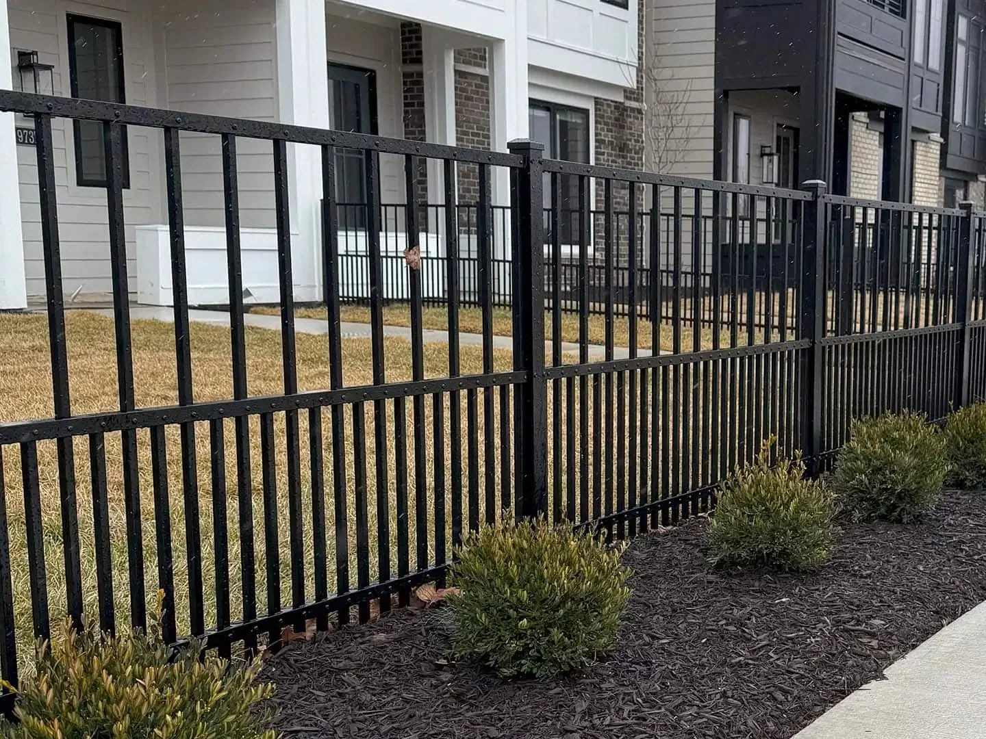 Fence installed by Indy's Finest Fence